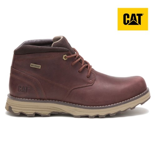 Caterpillar Elude Waterproof Laarzen Heren Bordeaux (WDBE.NL)